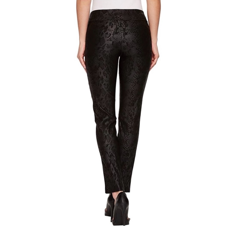 Krazy Larry Black Python Pull On Pants - image 3